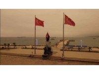 İskenderun’da toz bulutu etkili oluyor