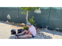 Kiralık motosiklet ile kaza yapan İngiliz çift yaralandı