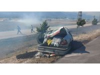 Hatay’da saman yangını zincirlemeye kazaya neden oldu: 10 yaralı