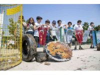 Denizden sandalye de çıktı, alışveriş sepeti de