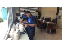 Tarsus’ta sağlığa zararlı 447 kilogram peynir ele geçirildi