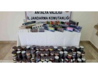 Jandarmadan tütün ve sigara baskını