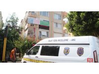 Ölüm arkadaşını ziyarete geldiği, binada yakaladı
