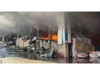 Hatay’daki yangına havadan ve karadan müdahale sürüyor