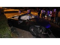 Hurdaya dönen araçtan sıyrık bile almadan çıktı