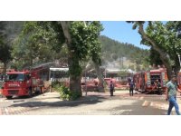 Kahramanmaraş’ta sosyal tesis yangını