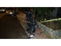 Tartıştığı babasının motosikletini yaktı