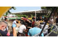 3 çocuğun lunaparkta ölümden döndüğü anlar kamerada