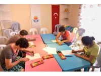 Büyükşehir Engelli Çocuk Mola Evi’nde yaz atölyeleri başladı
