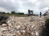 Akdeniz Belediyesi Fen İşleri ekipleri yoğun mesaide