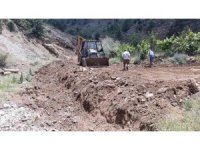 Pozantı’da bahçe yolları düzenlendi