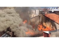 Burdur’da çatı katı yangını: 1 yaralı