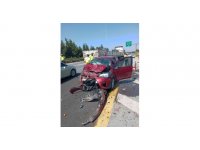 Otoyolda otomobiller çarpıştı: 5 yaralı