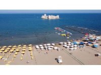 Yaz tatili başladı, turizmin merkezi Kızkalesi’nde yoğunluk arttı