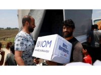 Mevsimlik tarım işçilerine hijyen kolileri dağıtıldı