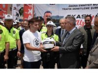 Adana’da 260 kask dağıtıldı
