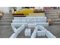 Adana’da 275 litre sahte içki ele geçirildi
