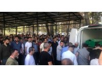 Eşi tarafından katledilen 2 aylık hamile kadına toprağa verildi