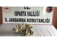 Isparta’da 3’üncü yüzyıla ait Medusa Başı heykeli ele geçirildi