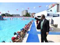 Havuzlar çocuklarla şenlendi