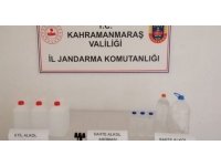 Elbistan’da sahte alkol operasyonu