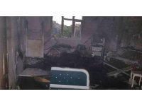 Hatay’da yangın: Ev kullanılamaz hale geldi