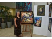 Yörük kültürü yazmalı tabloda