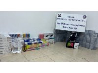 Kemer’de kaçak tütün ve kenevir operasyonları