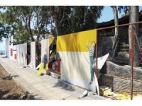 Özgecan Aslan Barış Meydanına kazandırılan sanatsal alanlar tahrip edildi