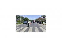 Bisikletle yaya geçidinden geçerken aracın çarptığı Alman hayatını kaybetti