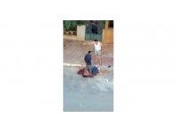 Sokak ortasında kadını boğazından bıçaklayan şüpheli tutuklandı