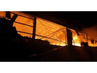 Kahramanmaraş’ta geri dönüşüm tesisinde yangın