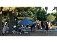 Manavgat’ta 5 yıldızlı otelde yangın paniği