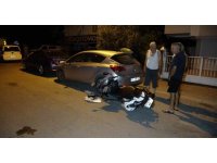 Kazaya karışan motosikletteki yolcu kadın: “Çok temiz düştük, vallahi iyi düştük”