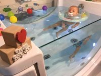 Bebeğinde kabızlık problemi çıkan öğretmen mesleği bırakıp bebek spa merkezi açtı