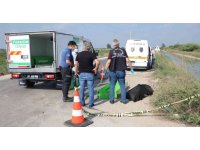 Sulama kanalında kimliksiz erkek cesedi bulundu