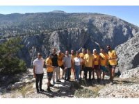 Dünyanın sayılı kanyon gezisi olan Mut Kestel Kanyonu gezisi başladı