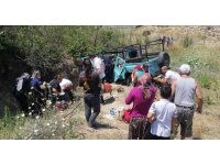 Antalya’da safari cipi şarampole yuvarlandı: 1 ölü, 9 yaralı