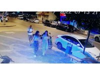 Genç kızları takip edip videolarını çeken şüpheliye meydan dayağı