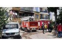 Yangında mahsur kalan 3 çocuk itfaiye ekipleri tarafından kurtarıldı