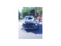 Trafik kazasında 2 kişi yaralandı