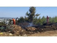 Antalya’da ormanlık alanda çıkan yangın korkuttu