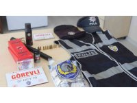 Sahte polis, gerçek polise yakalandı