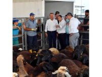 Seçer, ’tarımsal destek dağıtım’ törenine katıldı