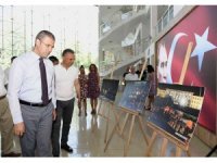 Muratpaşa Belediyesi’nde 15 Temmuz fotoğrafları sergisi açıldı