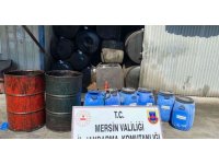 Mersin’de 550 litre kaçak akaryakıt ele geçirildi