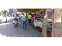 Adana’da kapkaç ve suçlarda kullanılan plakasız motosiklet uygulaması