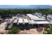 Uncalı Mezarlığı’nda yenileme çalışması sona yaklaştı