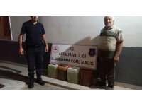 Akaryakıt hırsızları yakalandı, 80 litre mazot ve 20 litre benzin sahibine teslim edildi