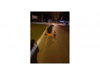 Scooter kazası: 1 yaralı